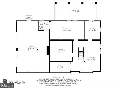 Floorplan - 1750 Overlook Dr, Silver Spring, MD 20903 photo 3 of 4