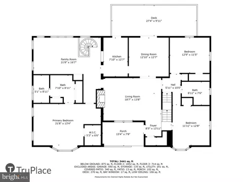 Floorplan - 1750 Overlook Dr, Silver Spring, MD 20903 photo 1 of 4