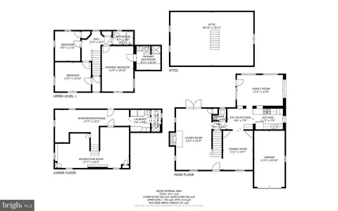 Floorplan - 9508 Bruce Dr, Silver Spring, MD 20901 photo 1 of 4