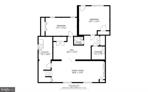 Floorplan - 13316 Dauphine St, Silver Spring, MD 20906 photo 3 of 3