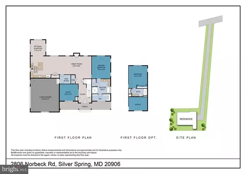 Floorplan - 2806 Norbeck Rd, Silver Spring, MD 20906 photo 2 of 2