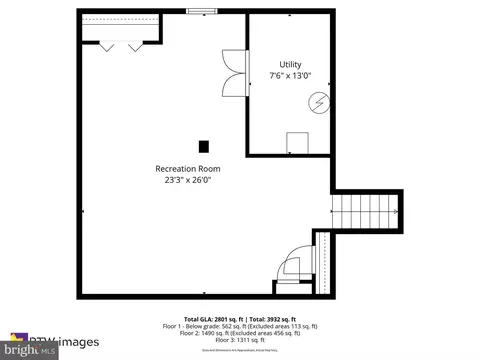 Floorplan - 15205 Rockport Dr, Silver Spring, MD 20905 photo 3 of 3