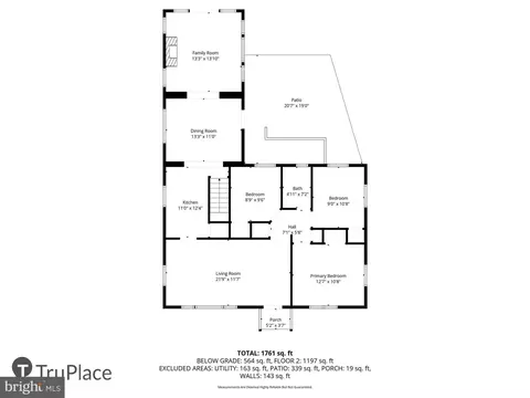 Floorplan - 11515 Lund Pl, Silver Spring, MD 20902 photo 1 of 3