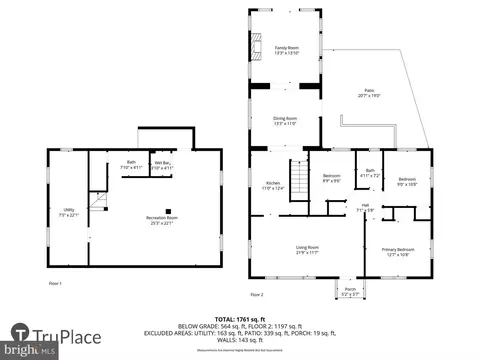 Floorplan - 11515 Lund Pl, Silver Spring, MD 20902 photo 3 of 3