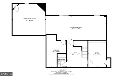 Floorplan - 3 Jaystone Ct, Silver Spring, MD 20905 photo 3 of 4