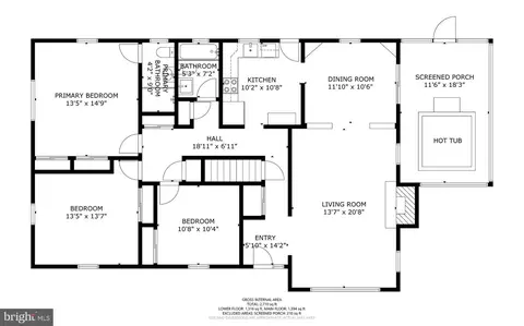Floorplan - 3122 Helsel Dr, Silver Spring, MD 20906 photo 1 of 3