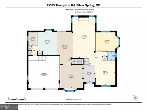 Floorplan - 15533 Thompson Rd, Silver Spring, MD 20905 photo 4 of 6