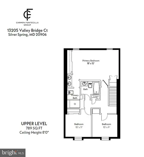 Floorplan - 13205 Valley Bridge Ct, Silver Spring, MD 20906 photo 2 of 3
