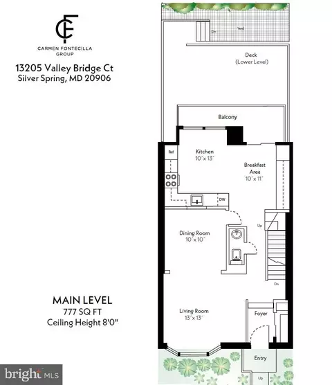 Floorplan - 13205 Valley Bridge Ct, Silver Spring, MD 20906 photo 1 of 3