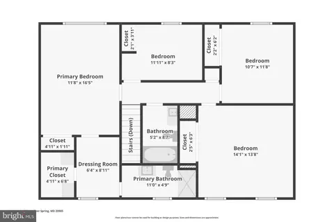 Floorplan - 14820 Windmill Ter, Silver Spring, MD 20905 photo 3 of 4