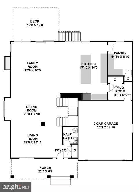 Floorplan - 110 Geneva, Silver Spring, MD 20910 photo 1 of 3
