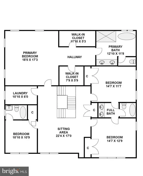 Floorplan - 110 Geneva, Silver Spring, MD 20910 photo 2 of 3