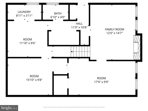 Floorplan - 13316 Foxhall Dr, Silver Spring, MD 20906 photo 3 of 4