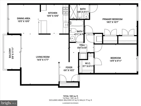 Floorplan - 10859 Amherst Ave #202, Silver Spring, MD 20902 photo 1 of 1