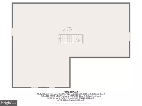 Floorplan - 7604 Hackamore Dr, Potomac, MD 20854 photo 4 of 5