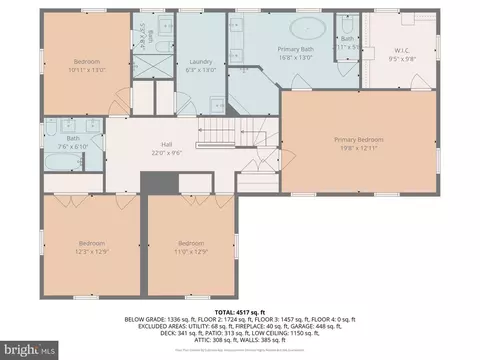 Floorplan - 7604 Hackamore Dr, Potomac, MD 20854 photo 3 of 5