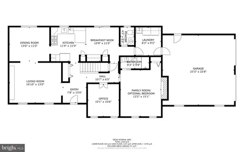 Floorplan - 14308 Ansted Rd, Silver Spring, MD 20905 photo 1 of 2