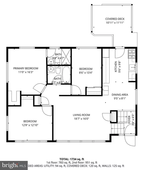 Floorplan - 3945 Wendy Ln, Silver Spring, MD 20906 photo 2 of 3