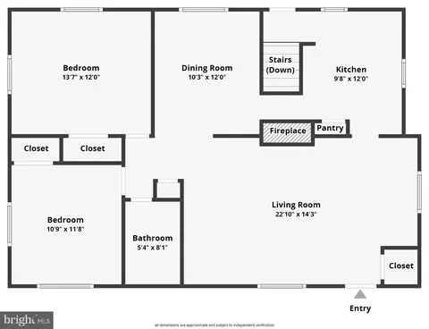 Floorplan - 10705 Lockridge Dr, Silver Spring, MD 20901 photo 2 of 2