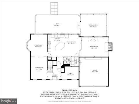 Floorplan - 17914 Hickman St, Poolesville, MD 20837 photo 1 of 3