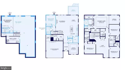 Floorplan - 14406 Dowitcher Way, Boyds, MD 20841 photo 1 of 1