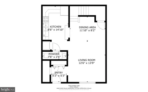 Floorplan - 13137 Broadmore Rd, Silver Spring, MD 20904 photo 1 of 4