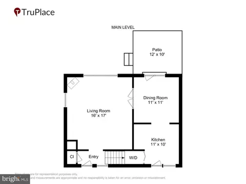 Floorplan - 8629 Geren Rd #29-3, Silver Spring, MD 20901 photo 2 of 3