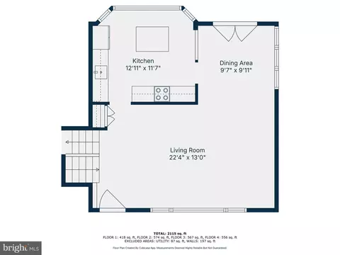 Floorplan - 2408 Lillian Dr, Silver Spring, MD 20902 photo 3 of 5