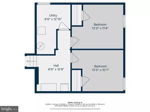 Floorplan - 2408 Lillian Dr, Silver Spring, MD 20902 photo 1 of 5