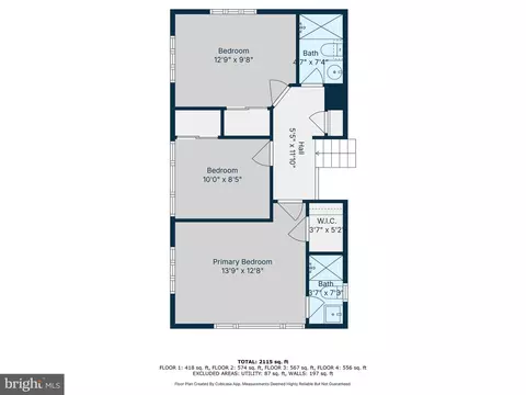 Floorplan - 2408 Lillian Dr, Silver Spring, MD 20902 photo 4 of 5