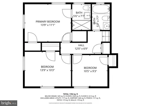 Floorplan - 3151 Castleleigh Rd, Silver Spring, MD 20904 photo 2 of 4