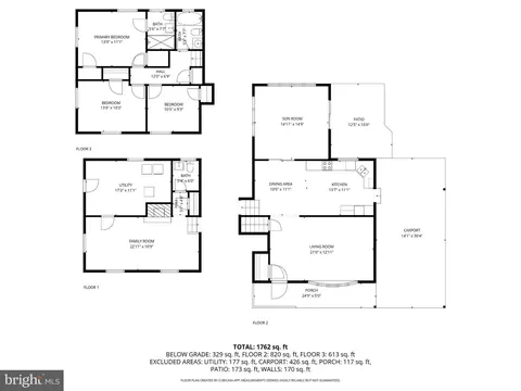 Floorplan - 3151 Castleleigh Rd, Silver Spring, MD 20904 photo 4 of 4