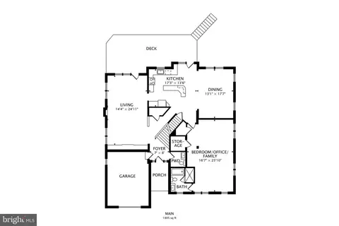 Floorplan - 9200 Linden Grove Ct, Silver Spring, MD 20910 photo 1 of 4