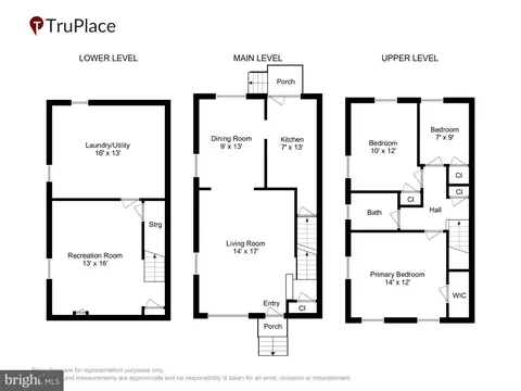 Floorplan - 11951 Andrew St, Silver Spring, MD 20902 photo 1 of 4