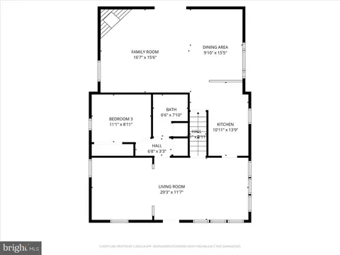 Floorplan - 2707 Lindell St, Silver Spring, MD 20902 photo 1 of 4