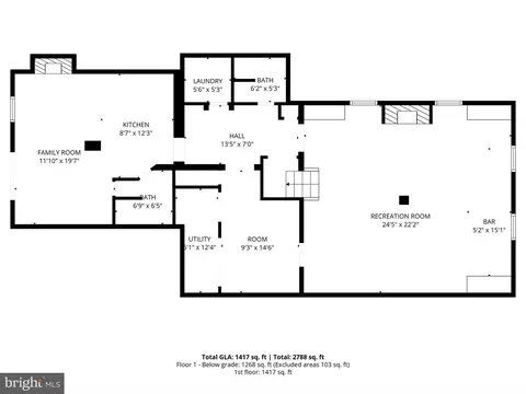 Floorplan - 1600 Oaklawn Ct, Silver Spring, MD 20903 photo 3 of 3