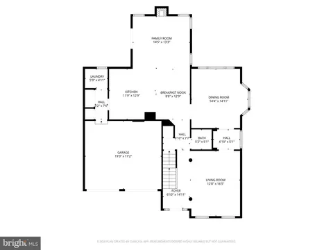 Floorplan - 13222 Maplecrest Dr, Potomac, MD 20854 photo 2 of 4