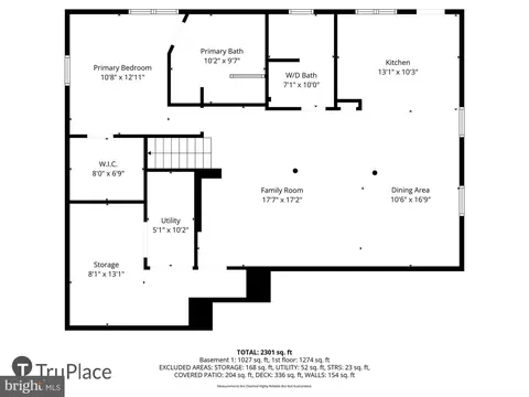 Floorplan - 1216 Kathryn Rd, Silver Spring, MD 20904 photo 3 of 3
