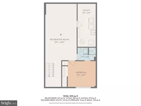 Floorplan - 9217 Three Oaks Dr, Silver Spring, MD 20901 photo 3 of 3