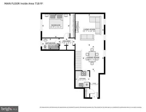 Floorplan - 2212 Washington Ave #102, Silver Spring, MD 20910 photo 1 of 2