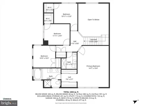 Floorplan - 14810 Cherry Leaf Ter, Silver Spring, MD 20906 photo 4 of 5