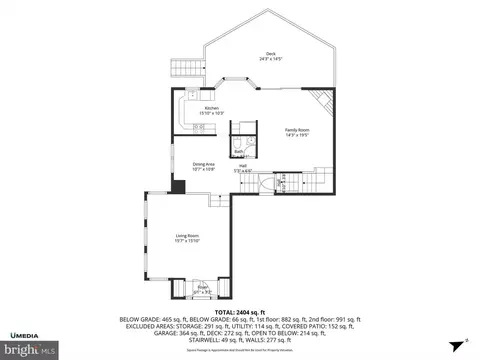Floorplan - 14810 Cherry Leaf Ter, Silver Spring, MD 20906 photo 3 of 5
