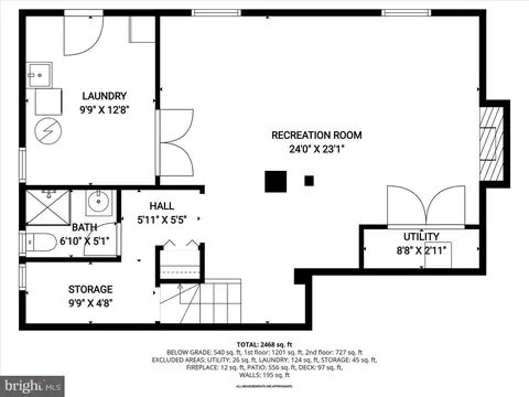 Floorplan - 10310 Naglee Rd, Silver Spring, MD 20903 photo 3 of 4