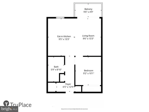 Floorplan - 1320 Fenwick Ln #711, Silver Spring, MD 20910 photo 1 of 1