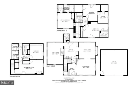 Floorplan - 9403 Warren St, Silver Spring, MD 20910 photo 1 of 6