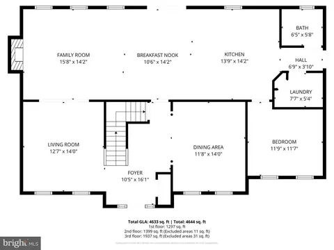 Floorplan - 2013 Sullivan Ln, Silver Spring, MD 20906 photo 3 of 4