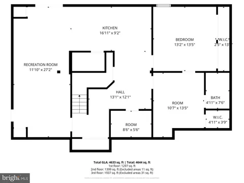Floorplan - 2013 Sullivan Ln, Silver Spring, MD 20906 photo 1 of 4