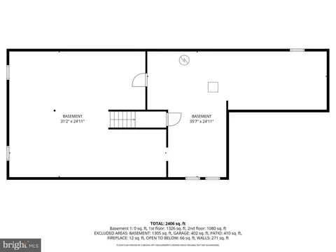 Floorplan - 12812 Deep Spring Dr, Potomac, MD 20854 photo 4 of 4