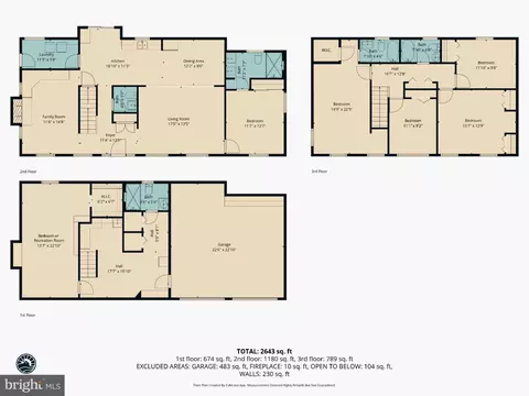 Floorplan - 13214 Serpentine Way, Silver Spring, MD 20904 photo 4 of 4