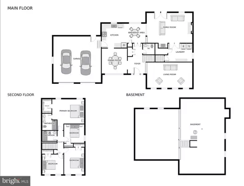 Floorplan - 2703 Belle Crest Ln, Silver Spring, MD 20906 photo 2 of 2